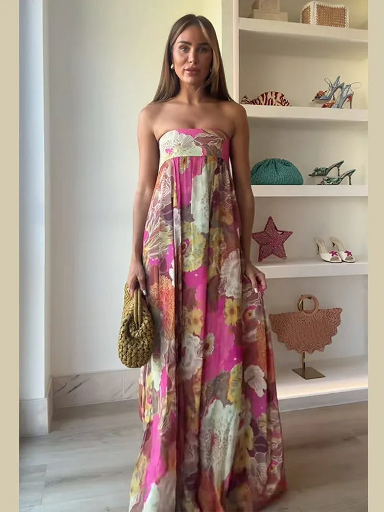 Vestido Feminino Elegante Floral – Wendy