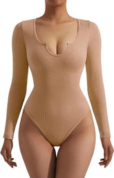 Lumashape Manga Longa com Decote