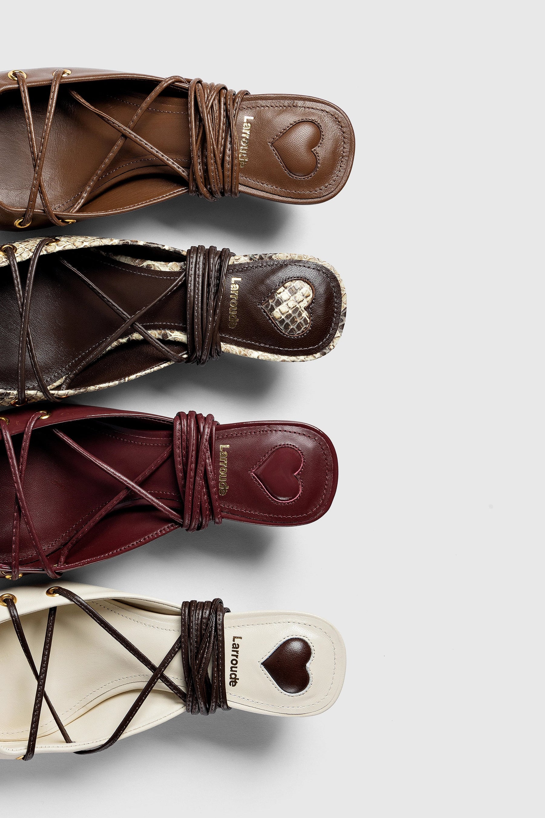 Mule Amarração Amal Couro Off White