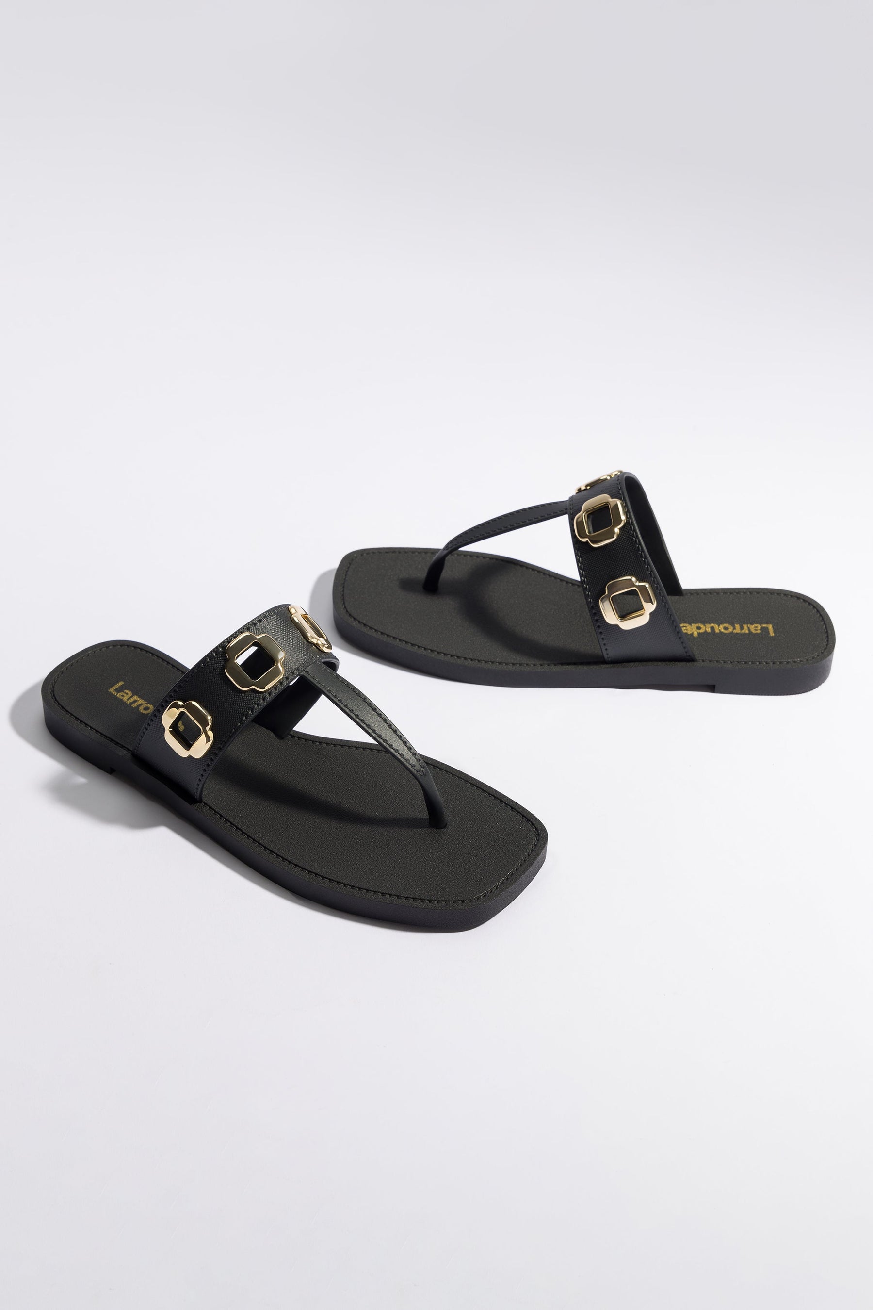 Flat Milan S PVC Preto