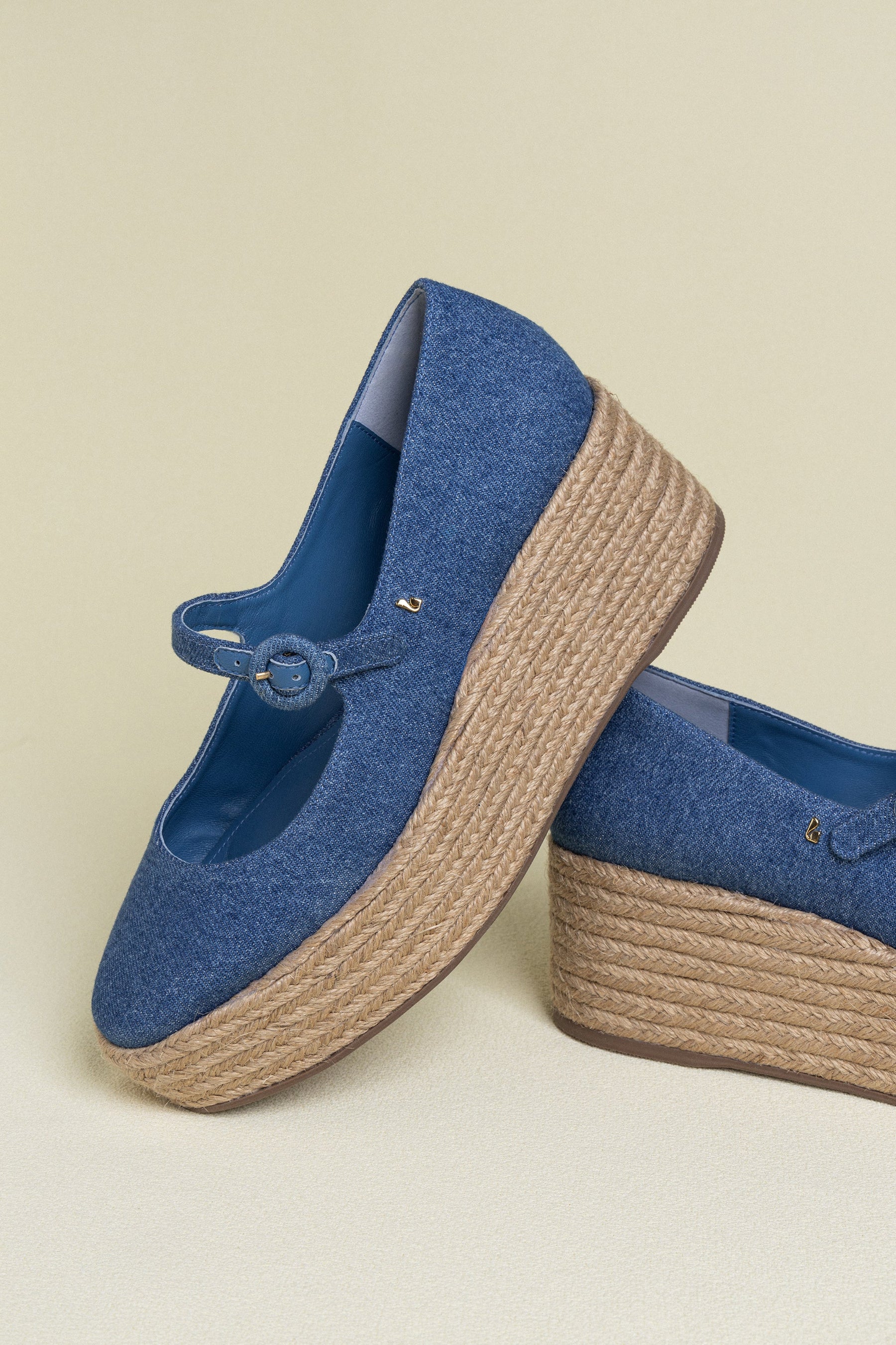 Flatform Blair Jeans Azul