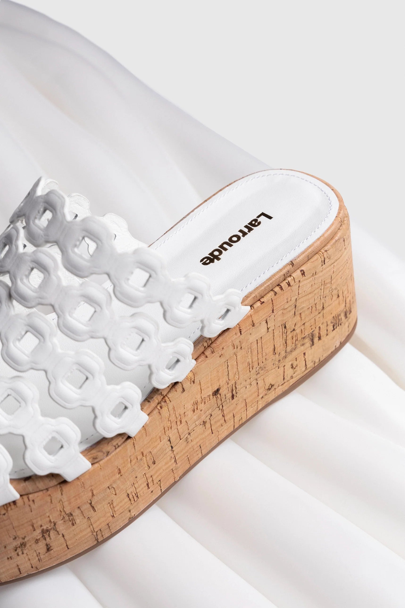 Mule Charli Couro Branco