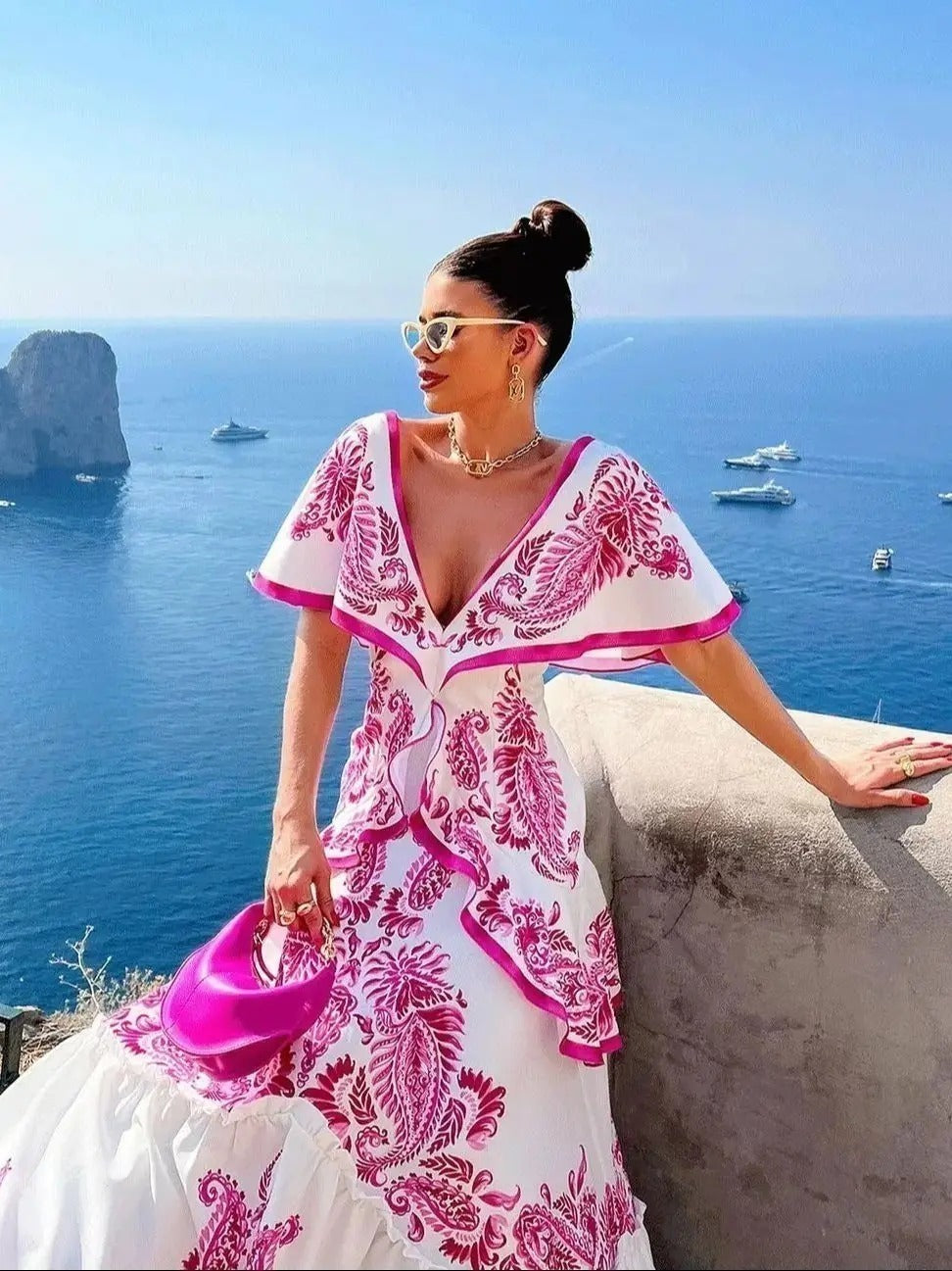 Vestido Feminino Estampado - Jessica