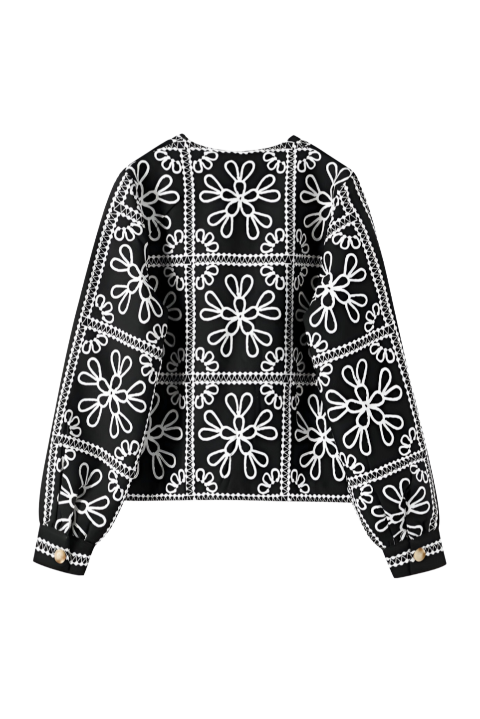 Jaqueta Saranova Color-blocked de Algodão