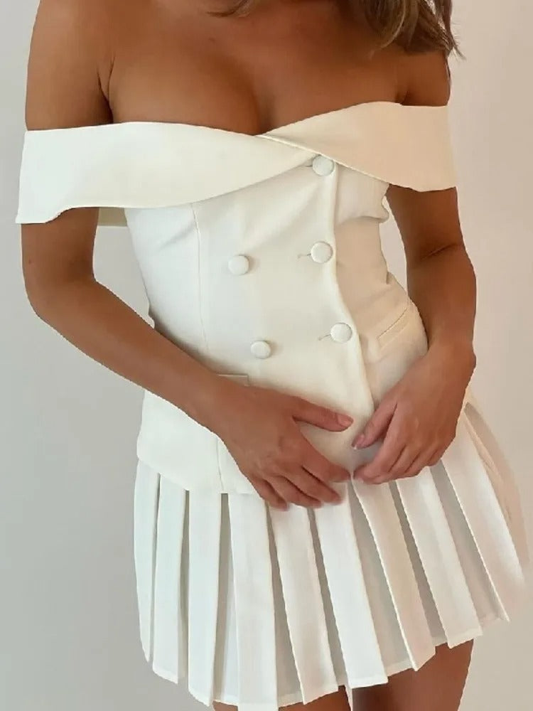 Conjunto Blusa Saia Moderna - Stella