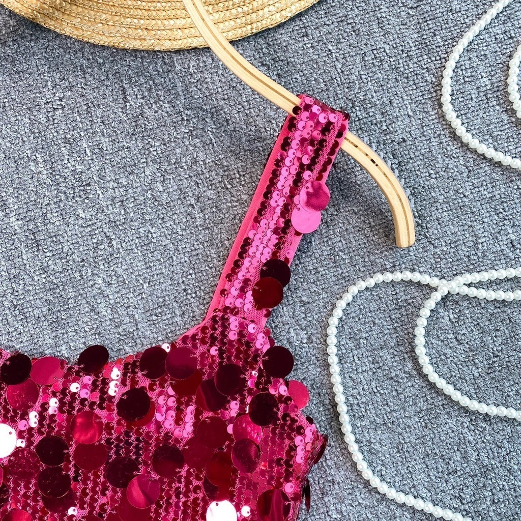 Top Brilho Strass Carnaval