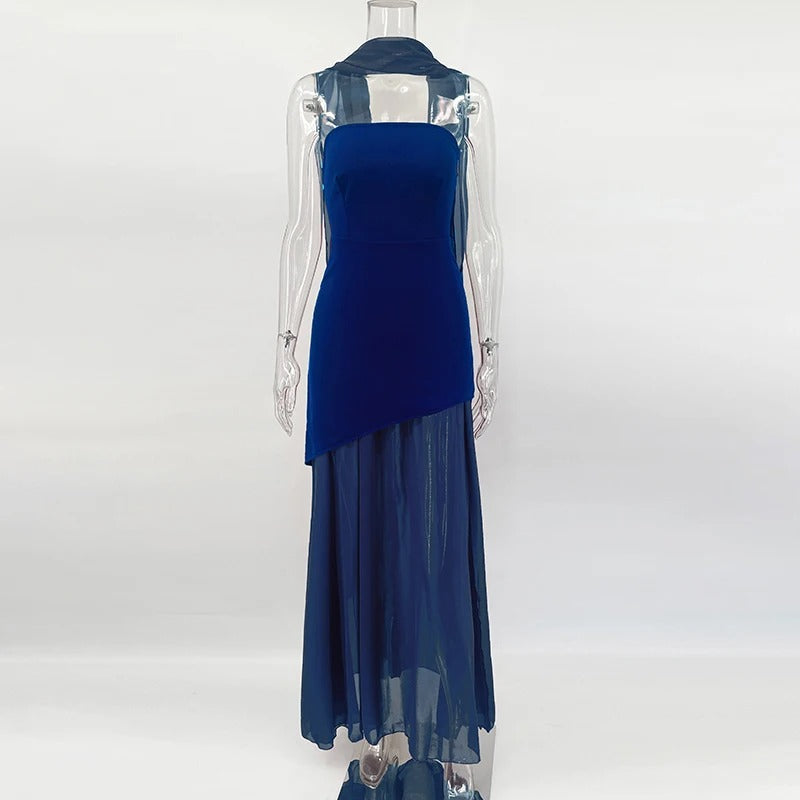 Vestido Feminino Elegante Longo - Donna