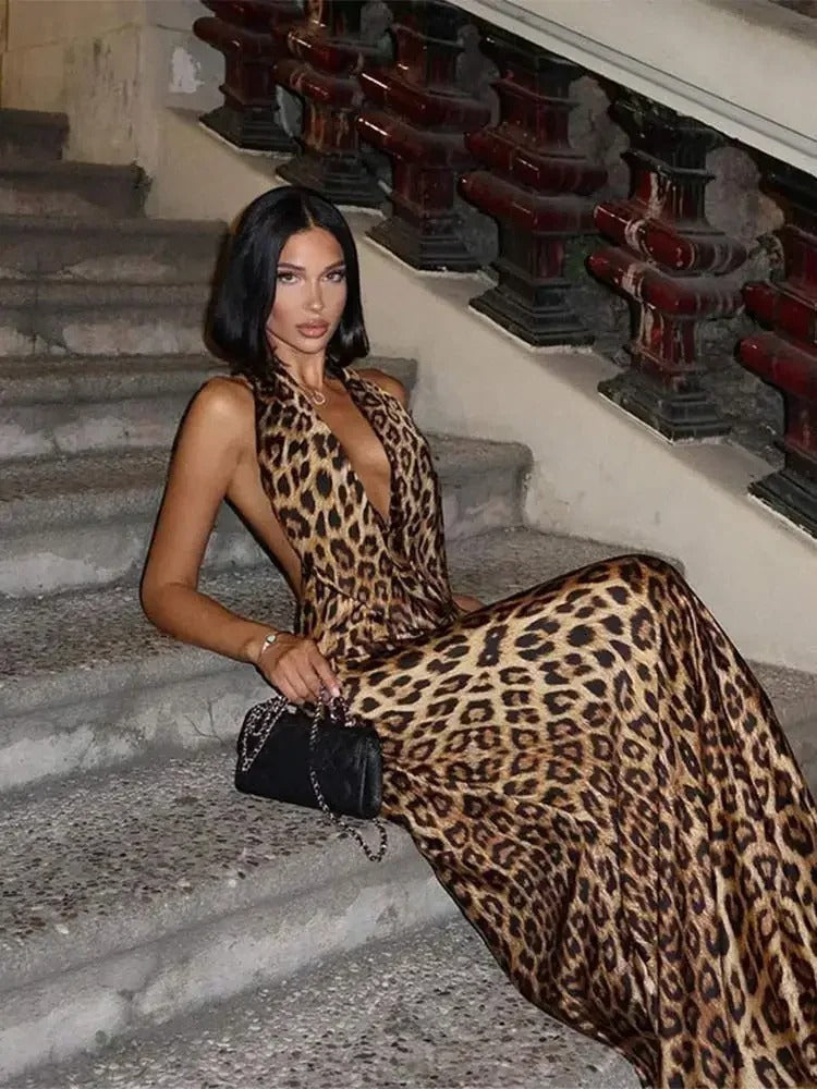 Vestido Estampado - Leopard