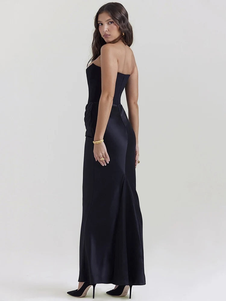 Vestido Elegante Midi Corset - Eduarda