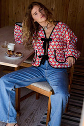 Jaqueta de Algodão Suvanna – Blood Orange