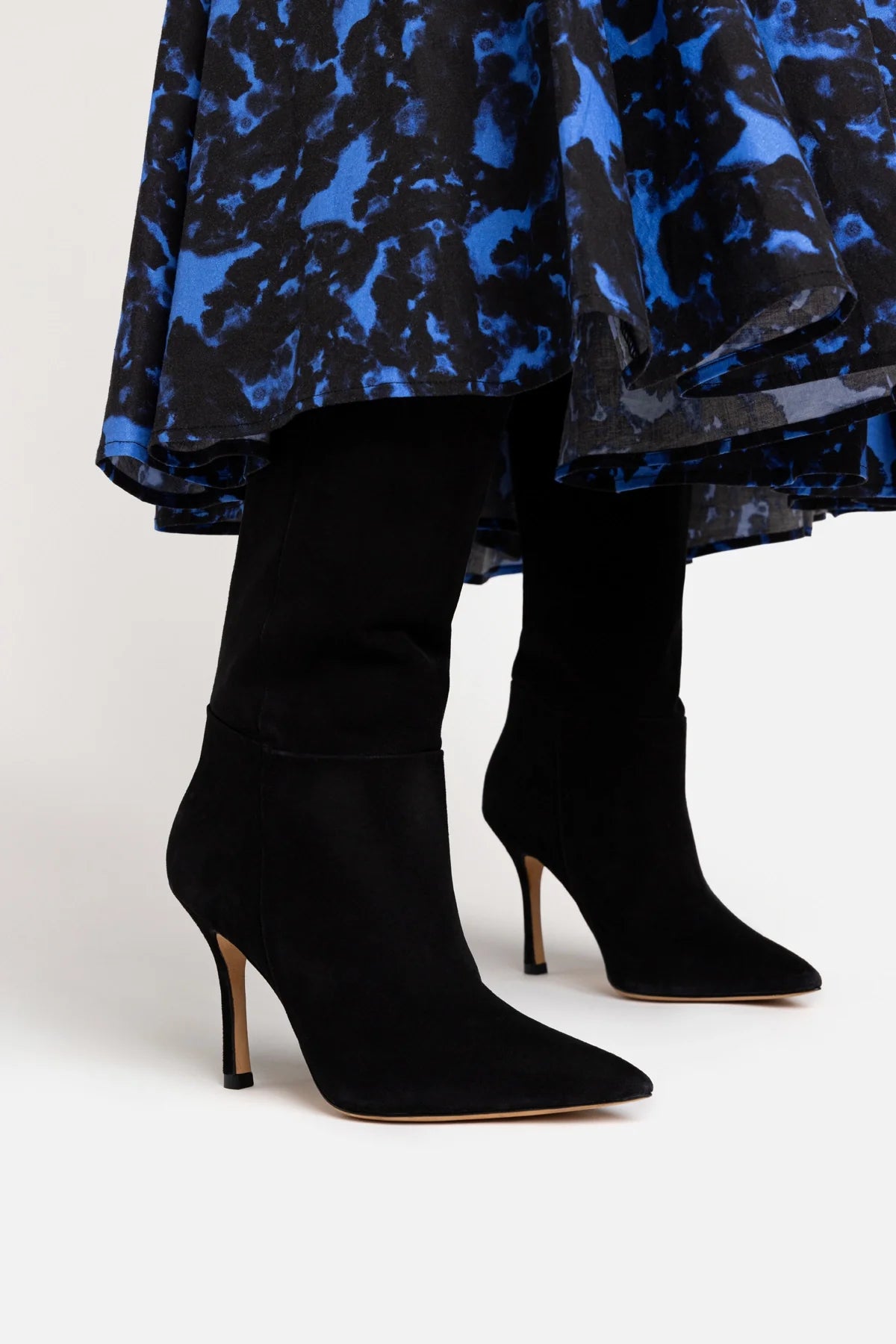 Bota Kate Camurça Preto