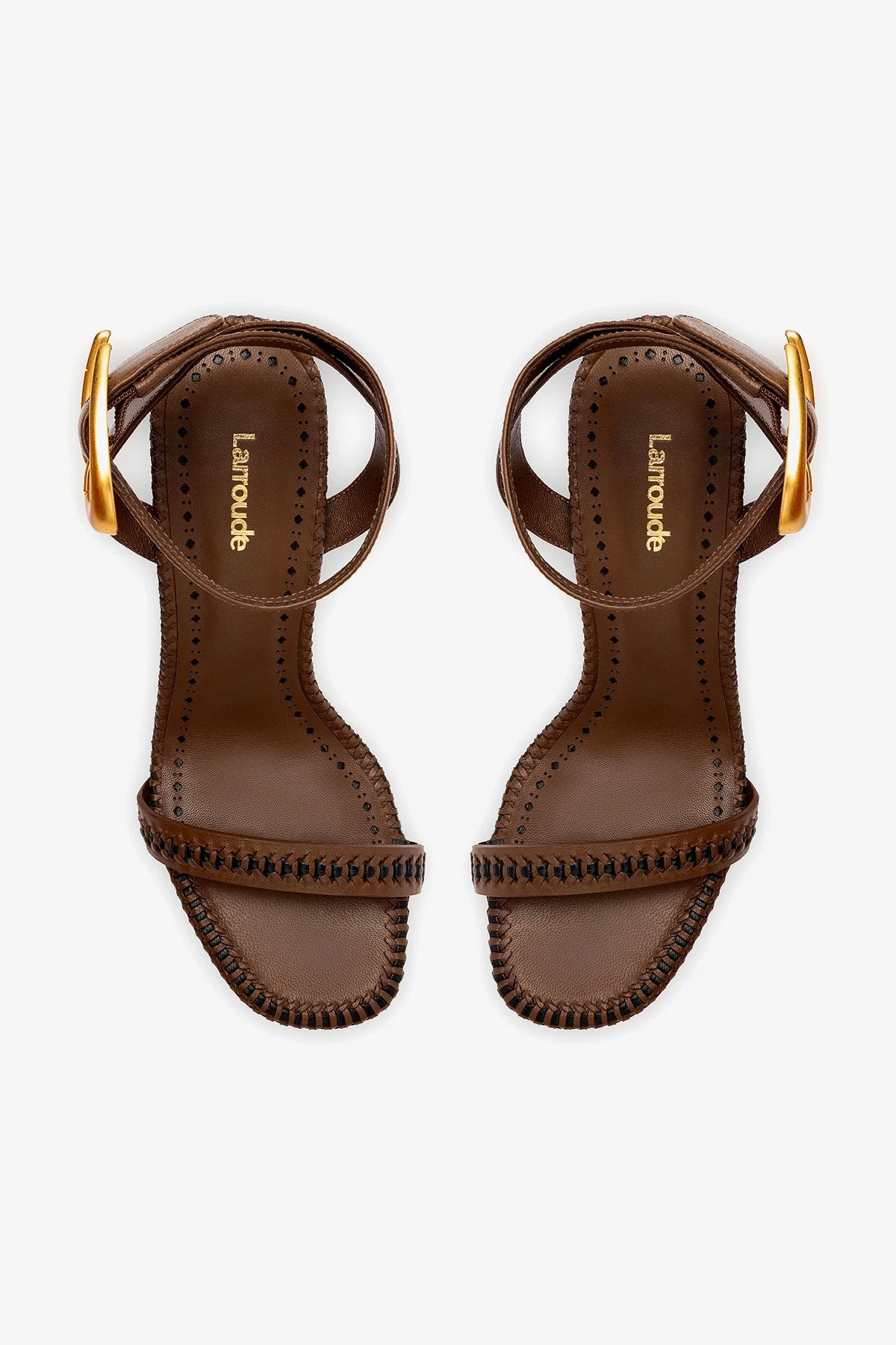 Sandália Verona Couro Marrom