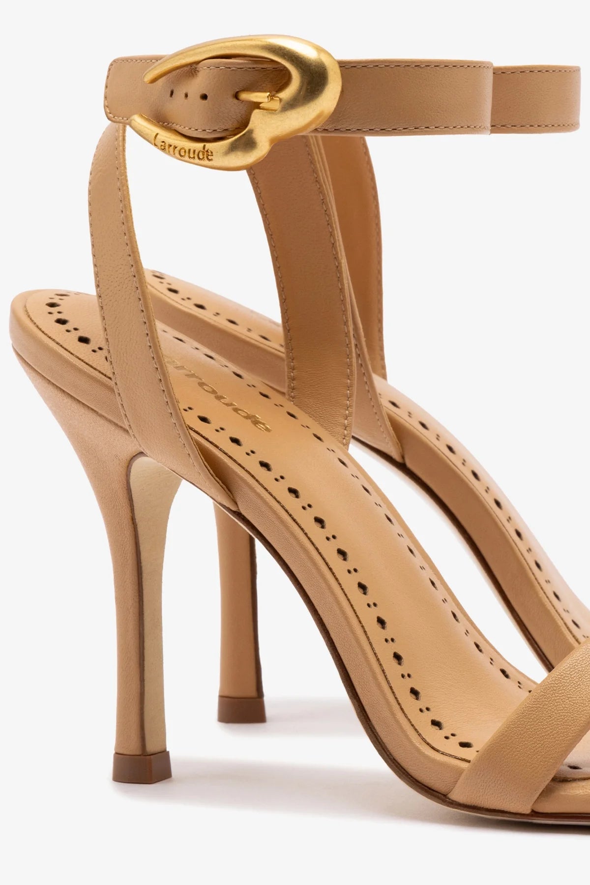 Sandália Verona Couro Bege