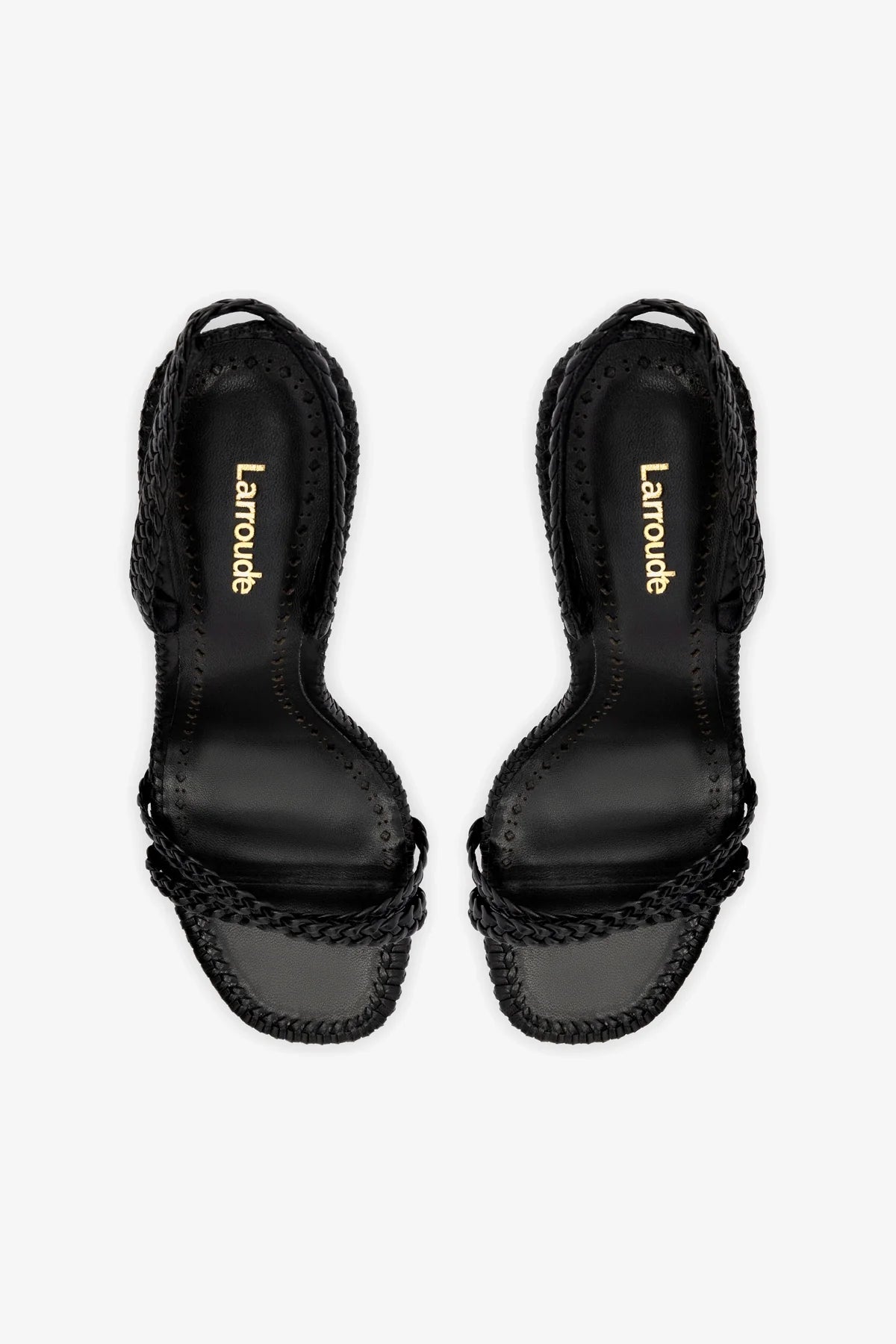 Annie Sandal In Black Leather
