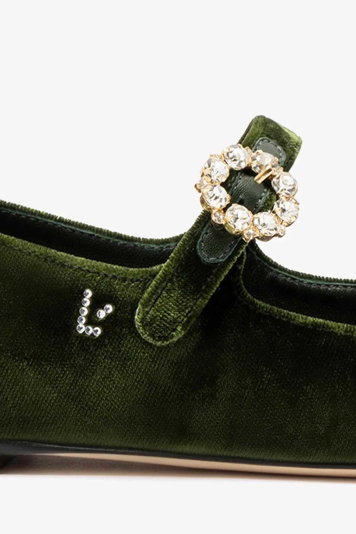 Sapatilha Blair Veludo Verde