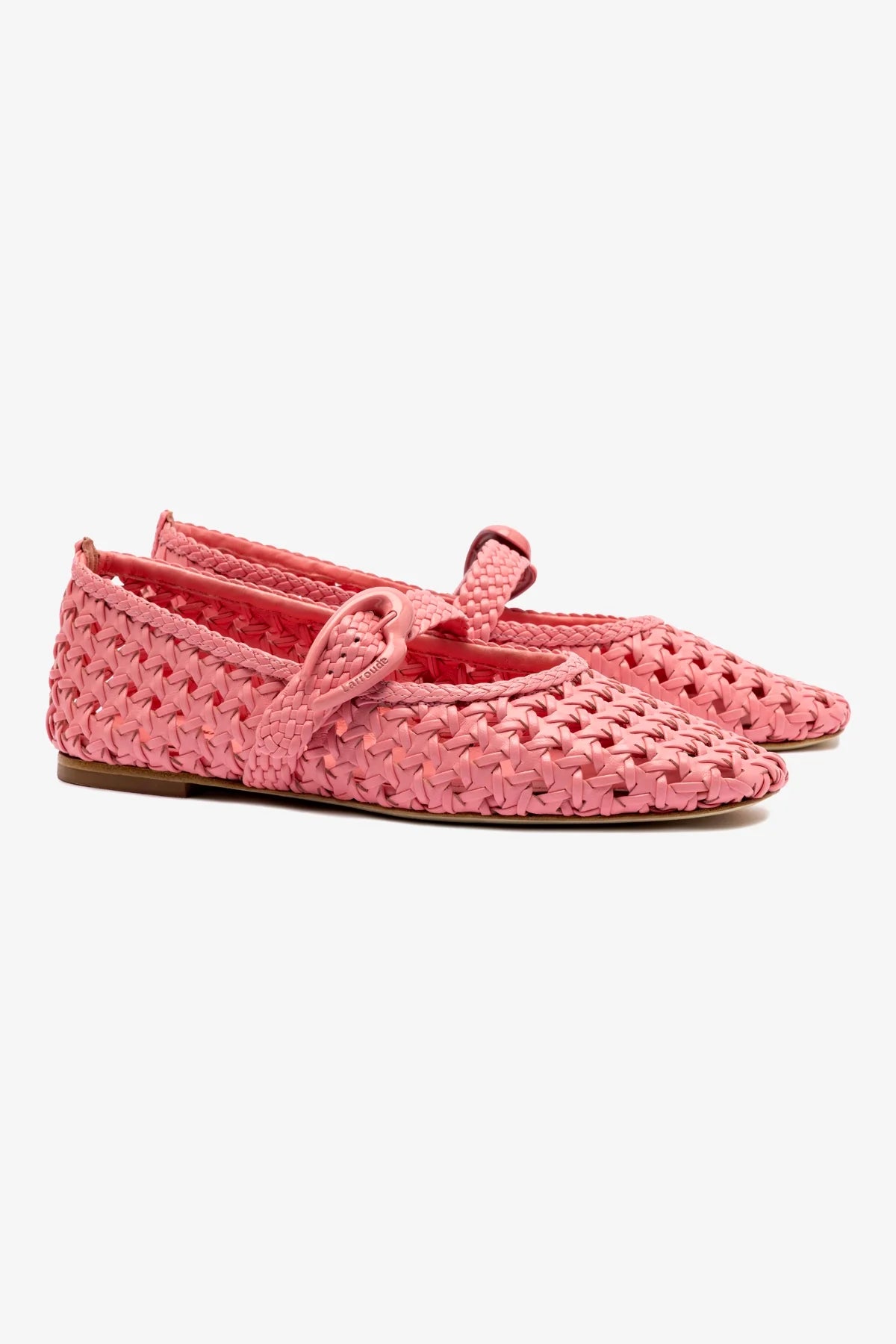 Sapatilha Verona New Macramê Couro Rosa