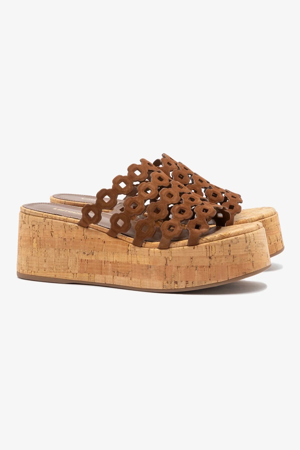 Mule Charli Couro Marrom