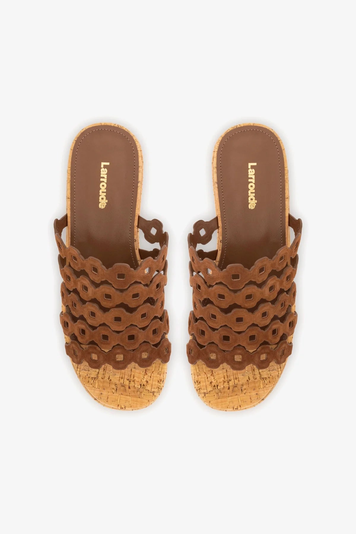 Mule Charli Couro Marrom