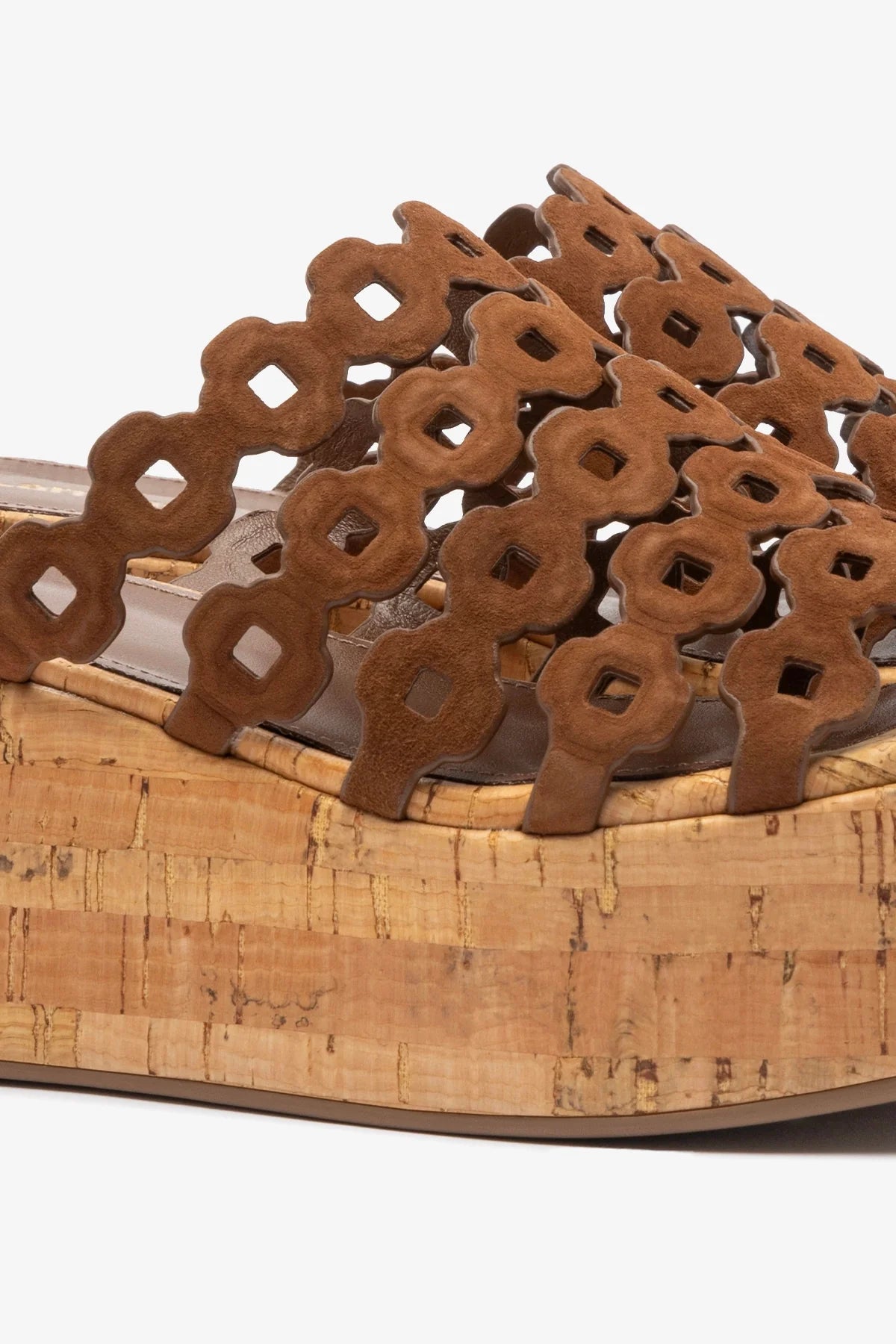 Mule Charli Couro Marrom