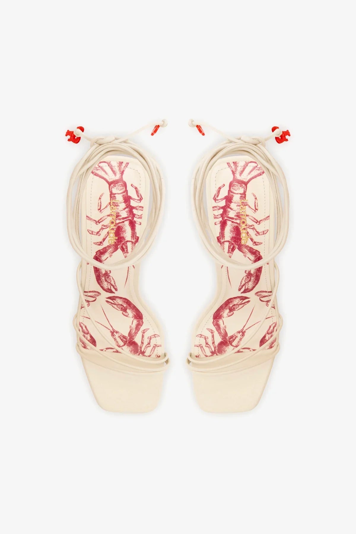 Sandália Nadia Couro Off White