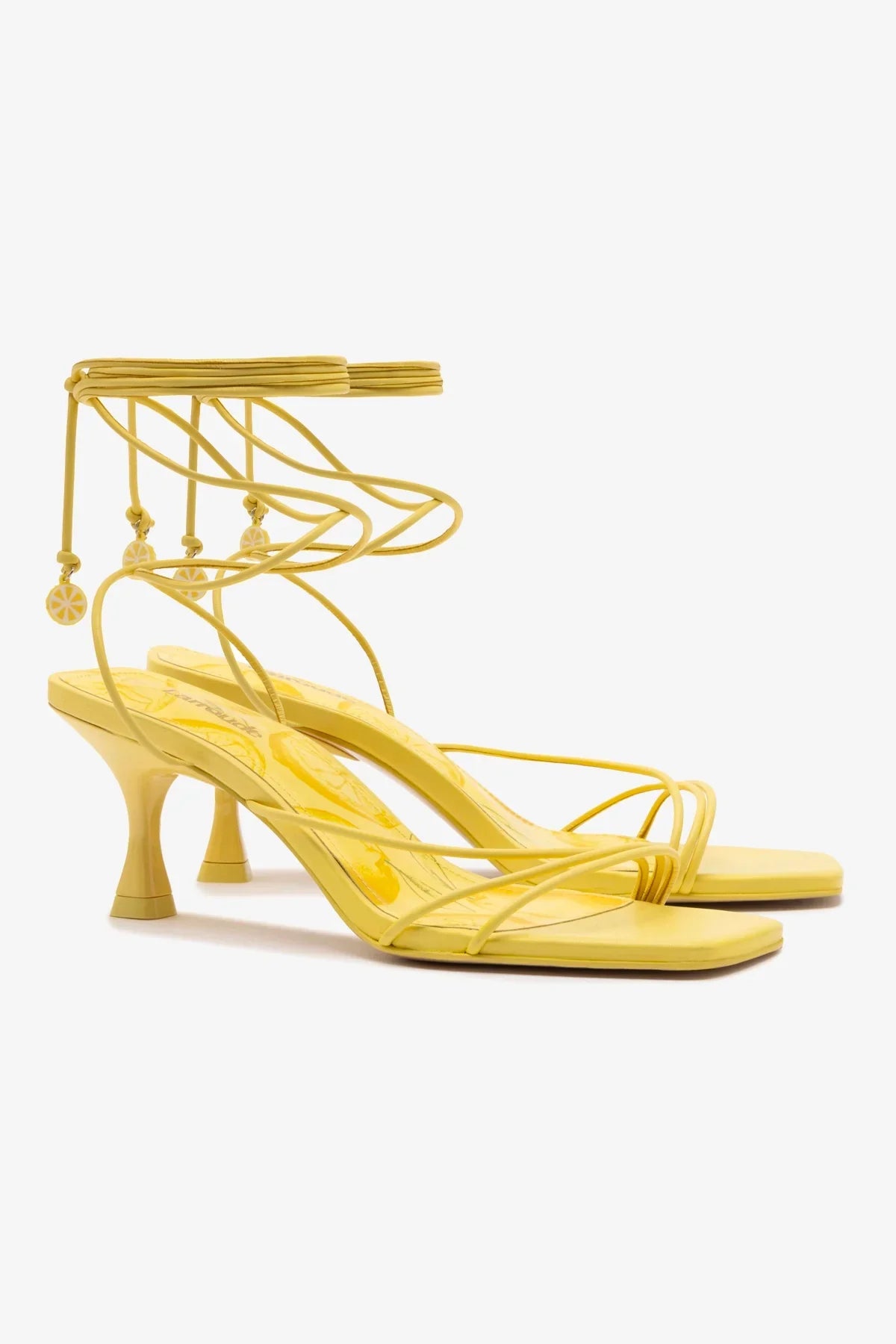 Nadia Sandal In Lemonade Leather