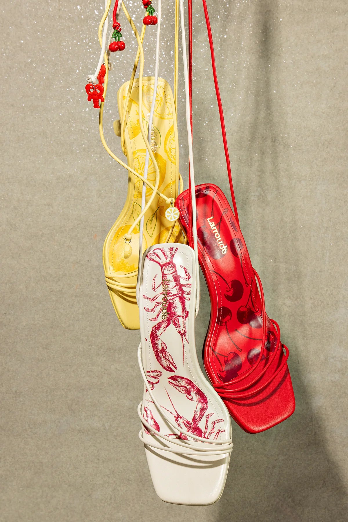 Nadia Sandal In Lemonade Leather