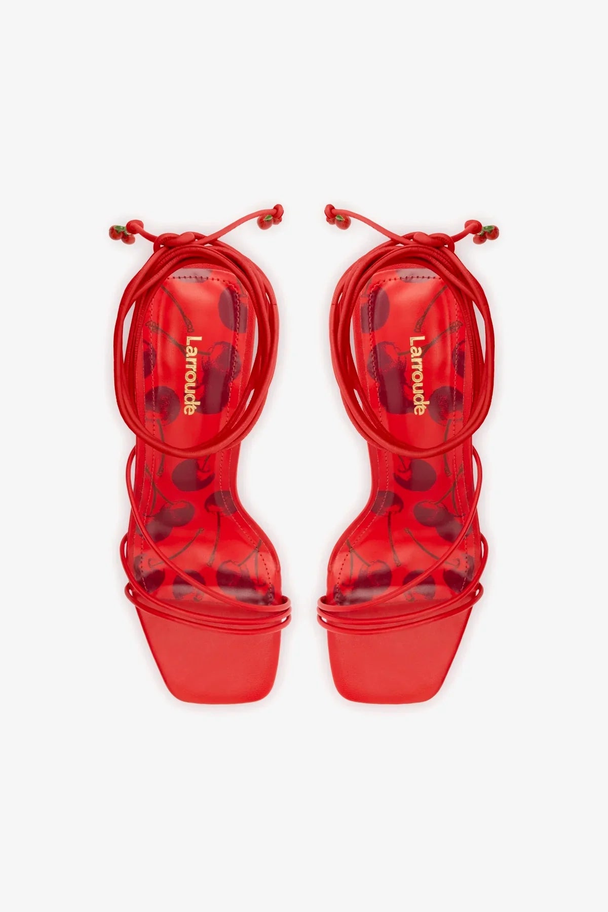 Sandália Nadia Couro Vermelho