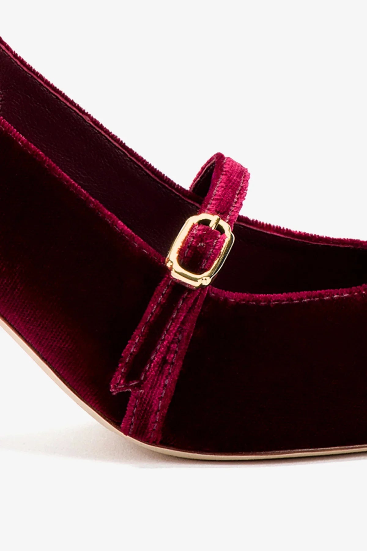 Slingback Ines Veludo Vinho
