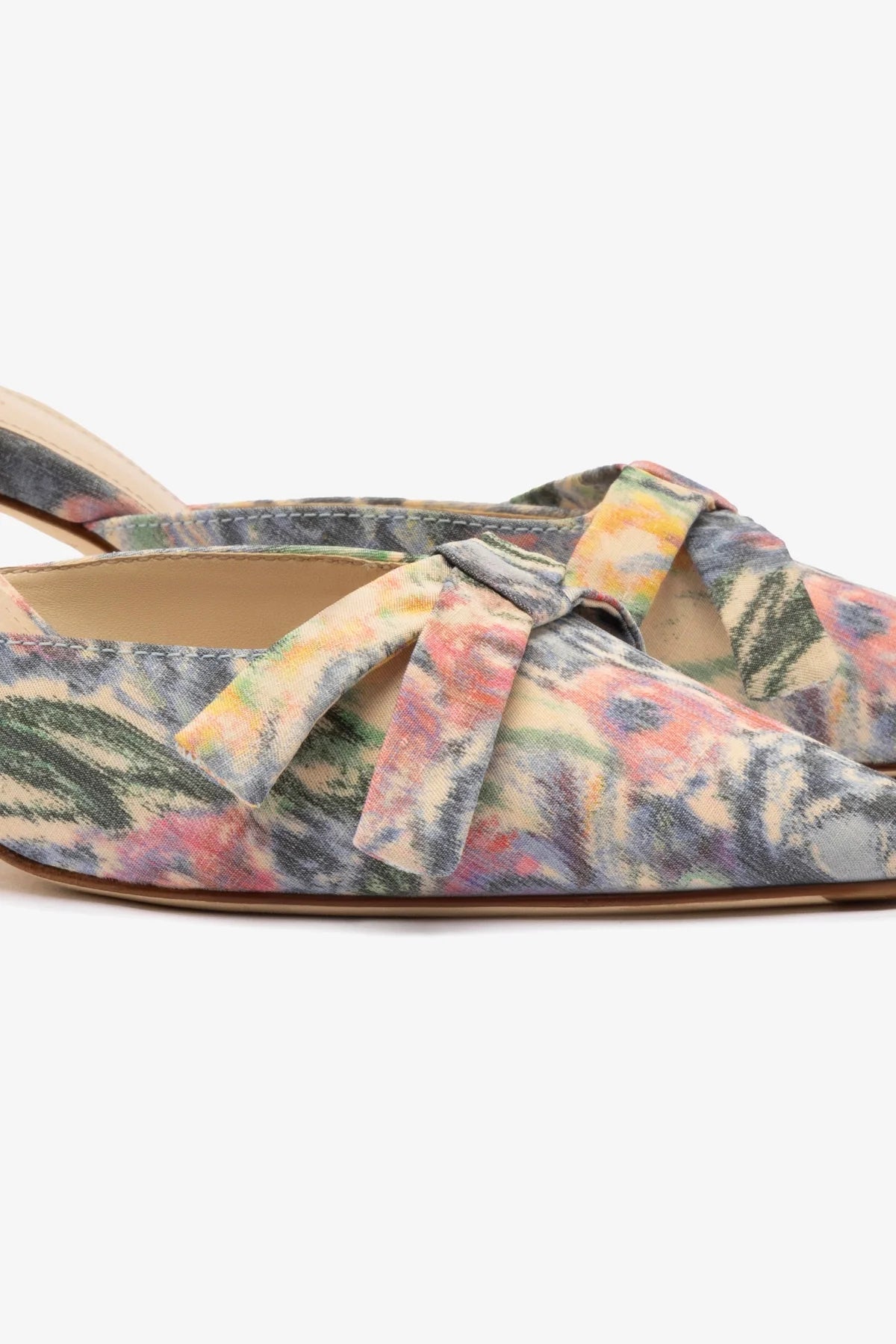 Larroudé x Markarian: Mule Jacquard Azul