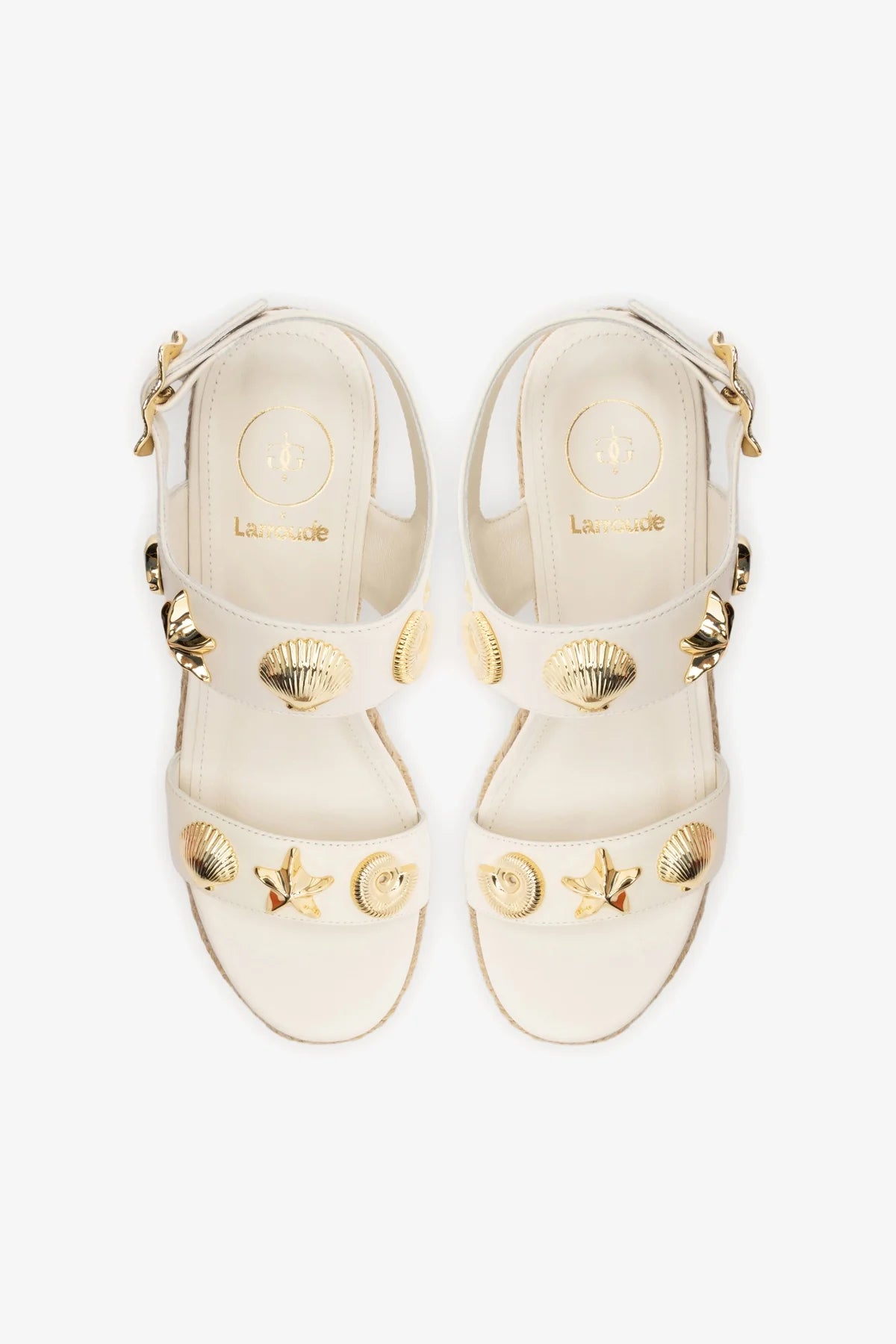 Sandália Madison Couro Off White