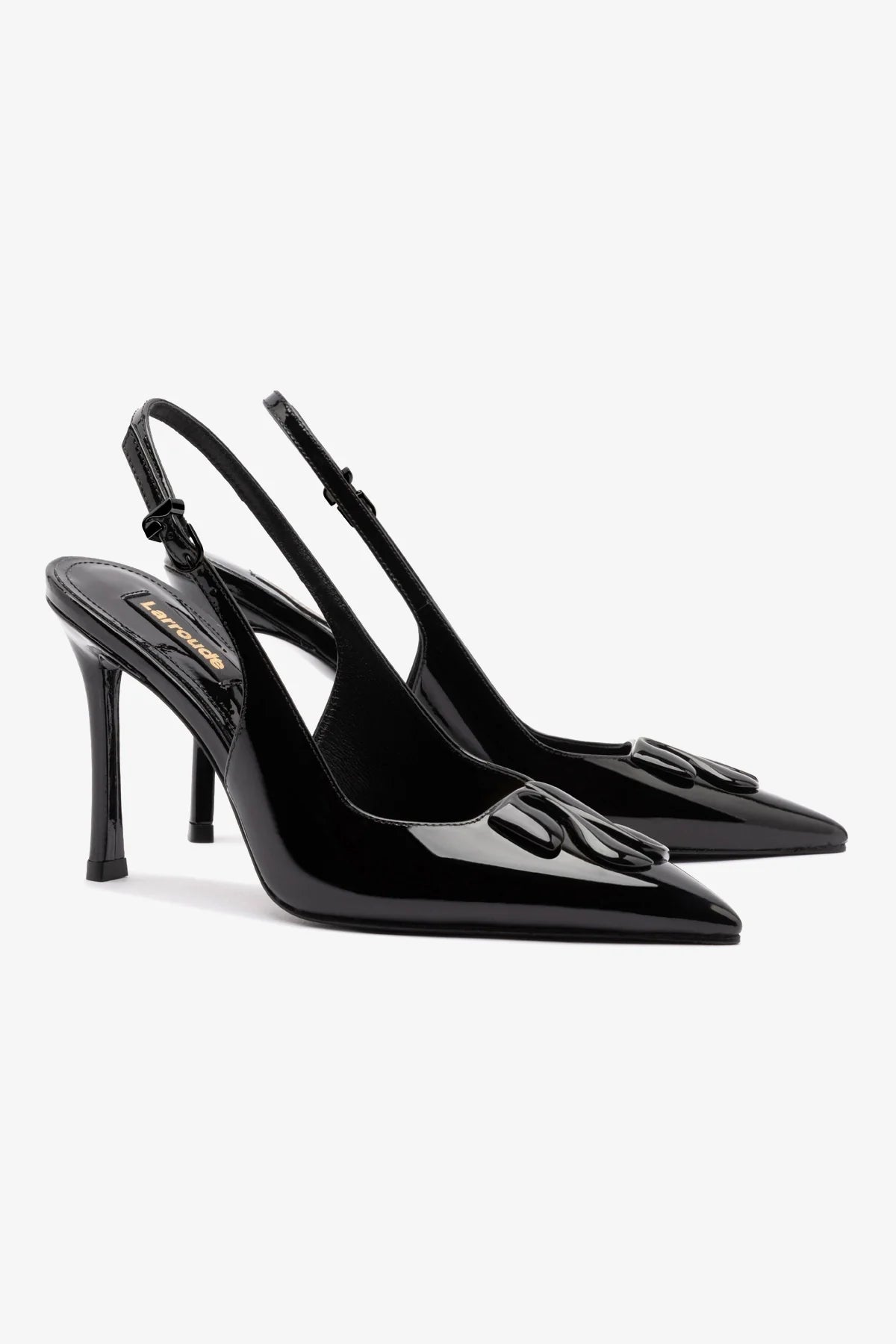Slingback Kaitlan LL Couro Preto