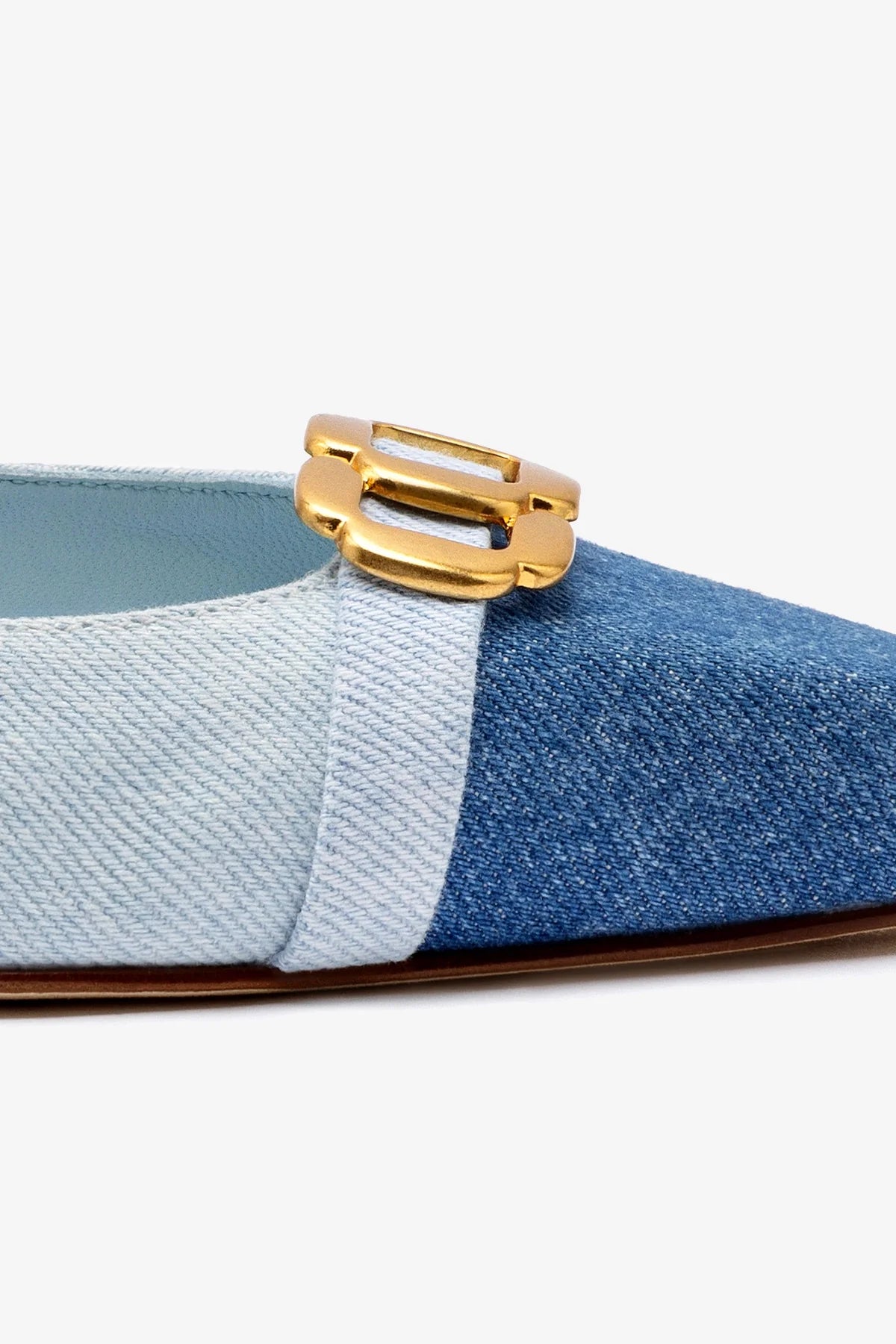 Slingback Franca Jeans Azul