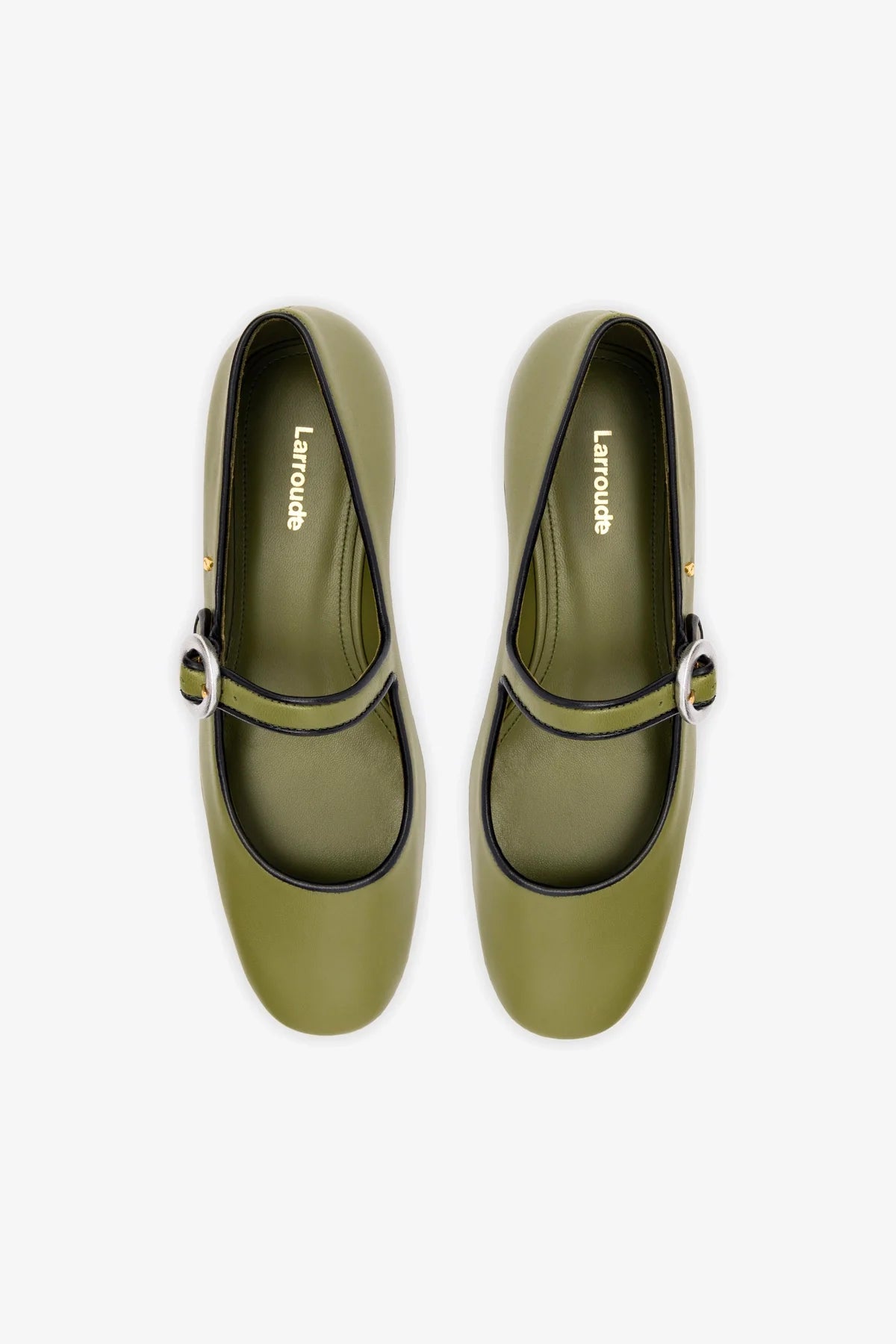 Flatform Blair Couro Verde
