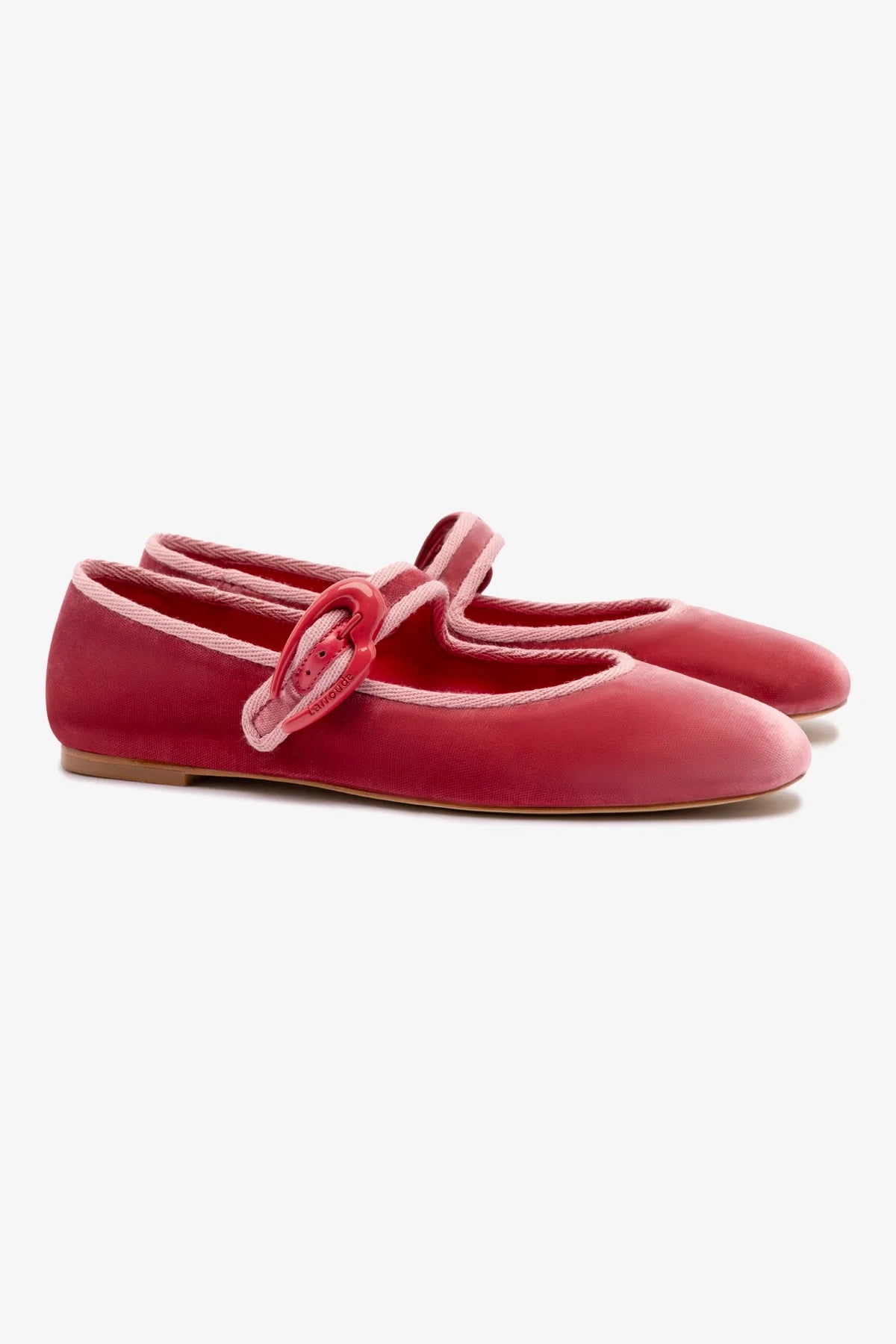 Sapatilha Verona Veludo Rosa