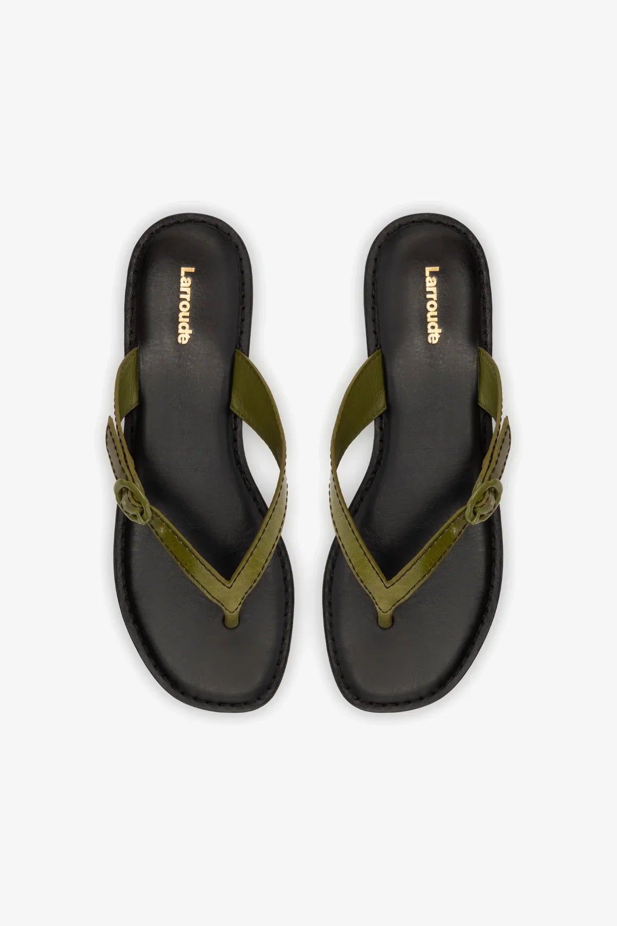 Flat Mary Kate Couro Verde