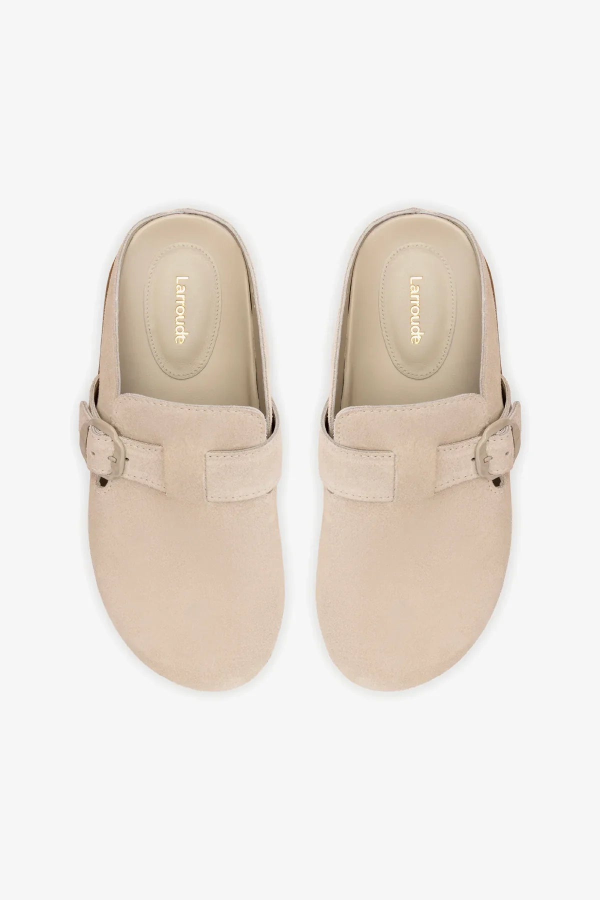 Mule Clog Milan Camurça Cinza