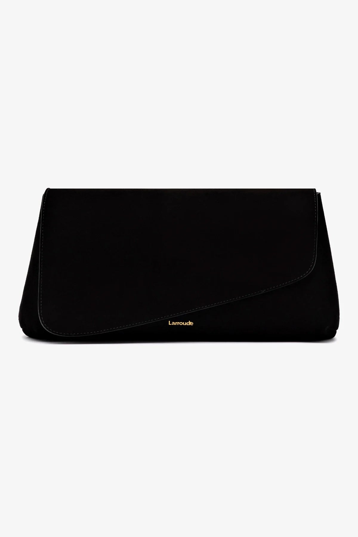 Mule Flat Venice e Clutch Camurça Preto