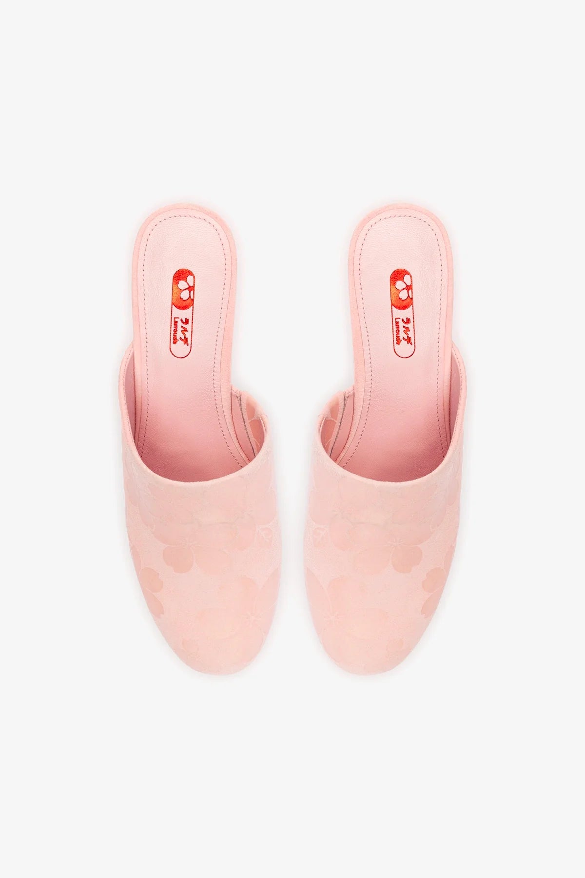 Mule Anabela Venice Sakura Camurça Rosa