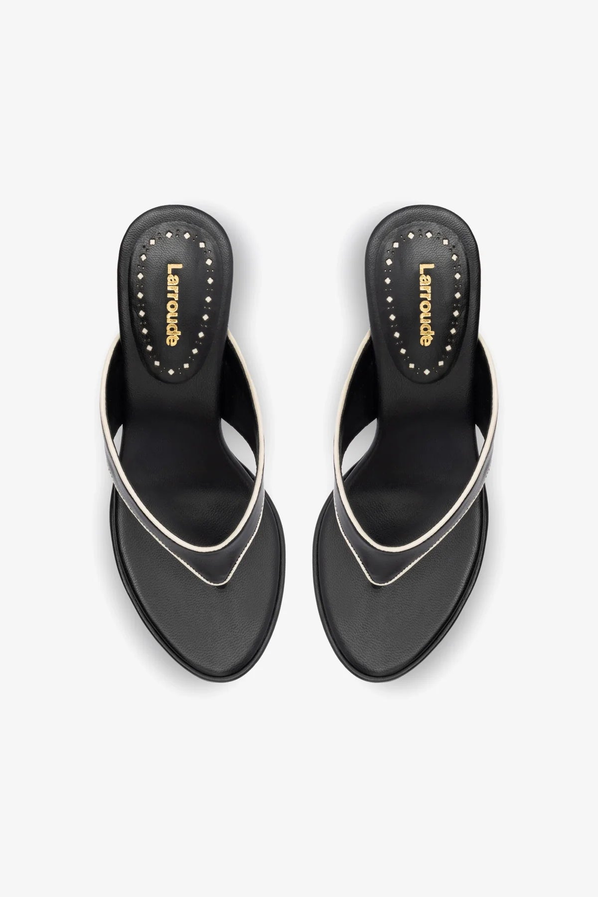 Sandália Gaia Couro Preto