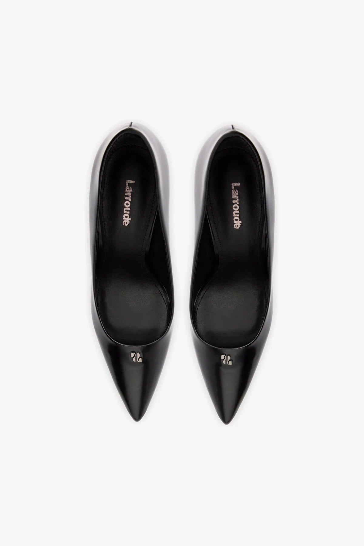 Scarpin Stone Couro Preto