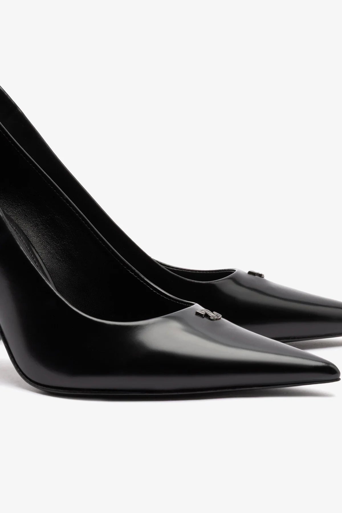 Scarpin Stone Couro Preto