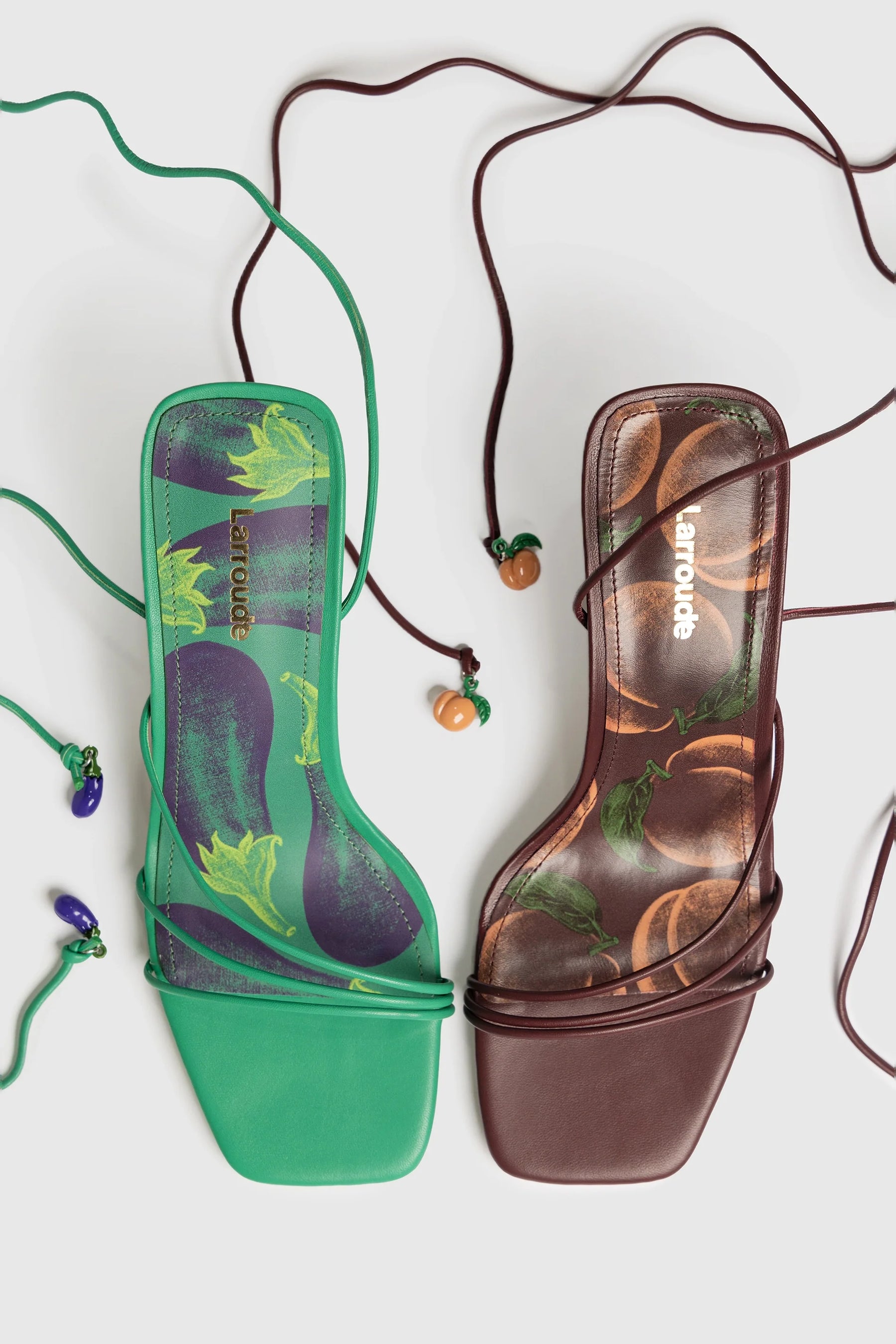 Sandália Nadia Couro Verde