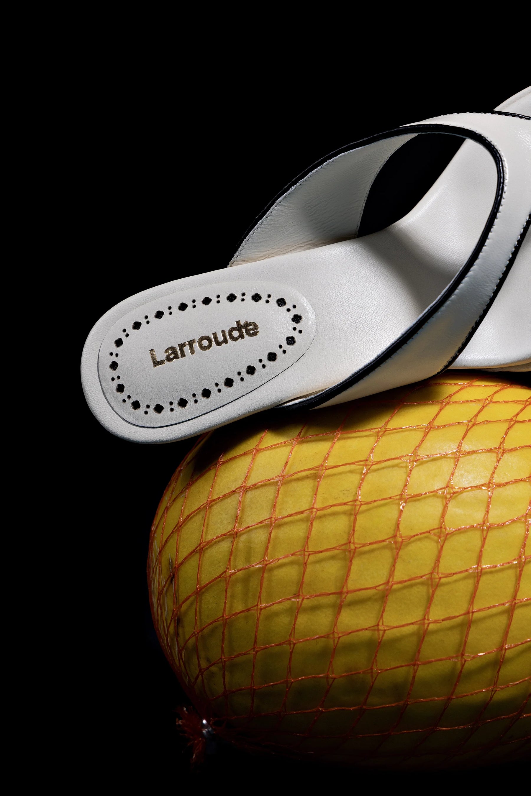 Sandália Gaia Couro Off White