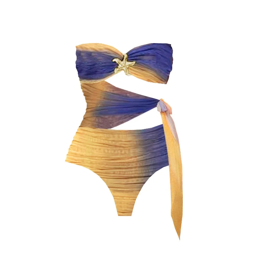 Conjunto Feminino 3 Peças Top Saia - Aurora