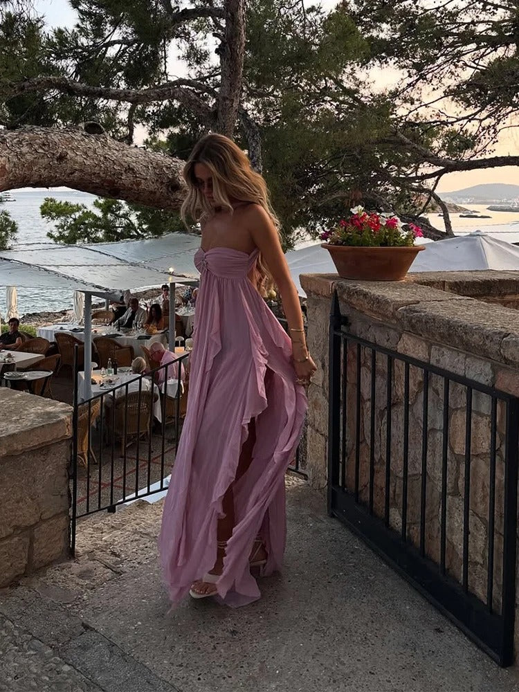 Vestido Plissado Soltinho – Lola
