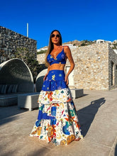 Conjunto Top Saia Estampado - Wind