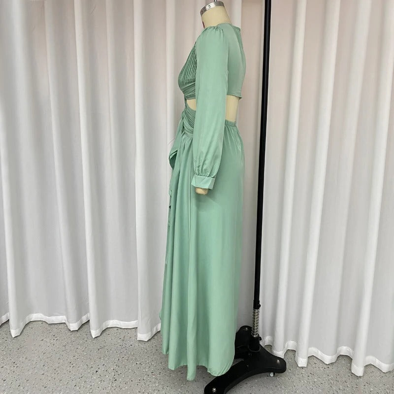 Vestido Longo Viscose - Nathalia
