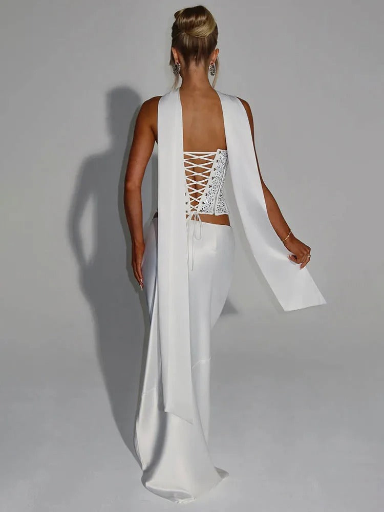 Top Feminino Elegante Brilho – Sarah