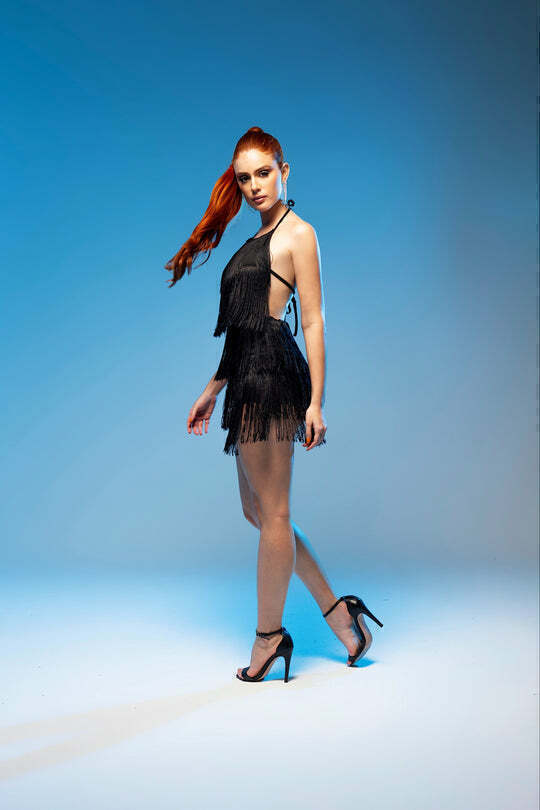 Macacão Curto Franja - Fernanda