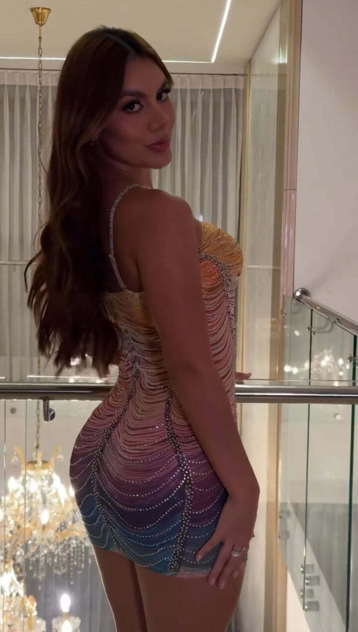 Vestido Strass Brilho - Graciane